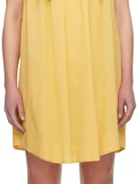 Isabel Marant Étoile Yellow Leazali Minidress In 23su Sunlight