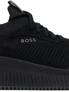 Hugo Boss Black Patch Sneakers In Black 002