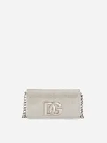 Dolce & Gabbana 3.5 Clutch In Silver