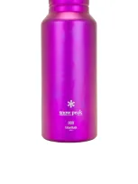 Snow Peak Titanium Aurora 800 Bottle In Pink