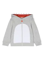 Stella Mccartney Kids' Jersey Cardigan In Grey