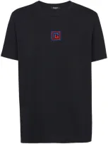 Balmain Pb T-shirt In Black