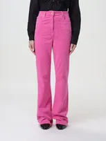 Ganni Pants  Woman Color Fuchsia