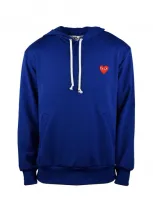 Comme Des Garçons Sweatshirt In Blue