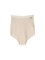 Dsquared2 Woman Shorts & Bermuda Shorts Ivory Size L Viscose, Polyester In White