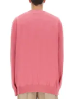 Comme Des Garçons Wool Jersey. In Pink