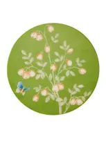 Addison Ross Ltd Uk Green Chinoiserie Coasters - Set Of 4