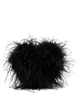 Alexander Wang Heart Pillow Clutch In Schwarz