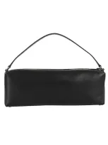 Alexander Wang Heiress Flex Zipped Shoulder Bag In Black