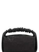 Alexander Wang Scrunchie Mini Handbag In Black