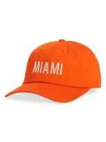 American Needle Miami Baseball Cap In Reef Orange