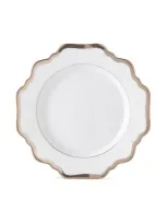 Anna Weatherley 22k Gold Rimmed Bread & Butter Plate In Multi