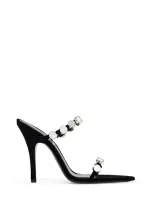 Attico The  Venus Mules In Black