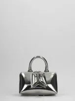 Attico The  Friday Shoulder Bag In Silver