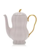 Augarten Wien Porcelain Coffee Pot In Pink