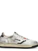 Autry Medalist Sneakers In Grey