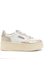 Autry Sneakers Medalist Platform In White