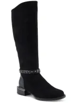 Azura By Spring Step Machino Knee High Boot In Black