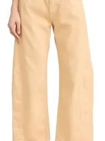 B Sides Relaxed Lasso Jeans Yellow Overdye