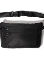 Baggallini Pocket Belt Bag Waist Pack And Crossbody In Black