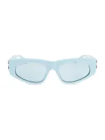 Balenciaga Eyewear Dynasty Sunglasses In Blue