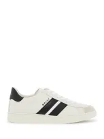 Bally Smooth Leather Thiago Sneakers In In White