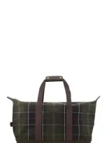 Barbour Cree - Tartan Duffle Bag In Brown