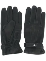 Barbour Thinsulate Gloves With Strap In Black