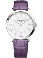 Baume And Mercier Baume & Mercier Mod. Classima In Purple