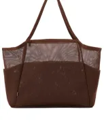 Beis The Beach Tote In 淡棕色