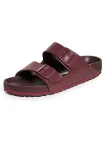 Birkenstock Arizona Exquisite Slide Sandal In Zinfandel