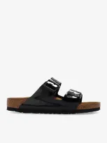 Birkenstock Arizona Leather Sandal In Black Patent