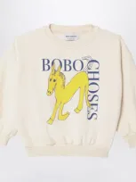 Bobo Choses Ivory Wonder Horse Sweatshirt In White