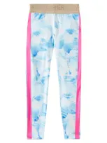 Bogner Kids' Lenya Printed Leggings In Blue