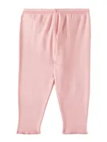 Bonpoint Baby Andy Cotton Leggings In Pink