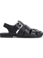 Bottega Veneta Alfie Sandal In Black