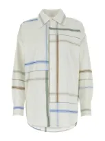 Bottega Veneta Camicia-40 Nd  Female In Multicolor