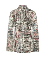 Bottega Veneta Memory Print Shirt In Multi