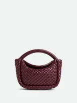 Bottega Veneta Cobble Mini Intrecciato Leather Tote Bag In Barolo