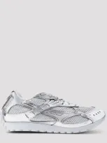 Bottega Veneta Orbit Sneakers In Silver