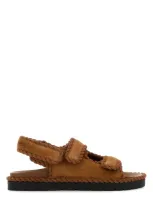 Bottega Veneta Sandals In Brown