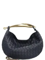 Bottega Veneta Sardine Bag With Chain In Blue