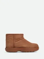 Bottega Veneta `snap Ankle Boot` In Brown