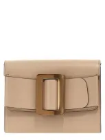 Boyy Buckle Clutch In Beige