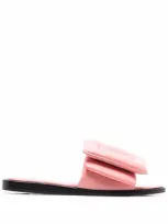 Boyy Woman Sandals Salmon Pink Size 7 Soft Leather