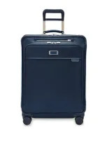 Briggs & Riley Baseline Medium Expandable Spinner Suitcase In Navy