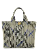 Burberry Ll Mn Knit Tote Ch4-tu Nd  Female In Lichen