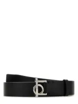 Burberry Mb Rocking Horse Belt Lgl-115 Nd  Male In Black