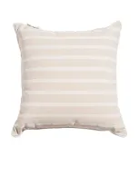 Business & Pleasure Throw Pillow In Neutral