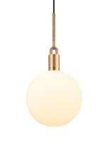 Buster + Punch Globe Forked Pendant Light In Metallic